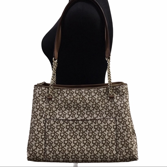Dkny Bags Dkny Bryanna Shoulder Bag Brown Nwt Poshmark